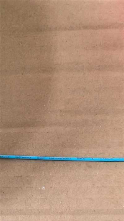 Gwifren 0.5mm² - Glas